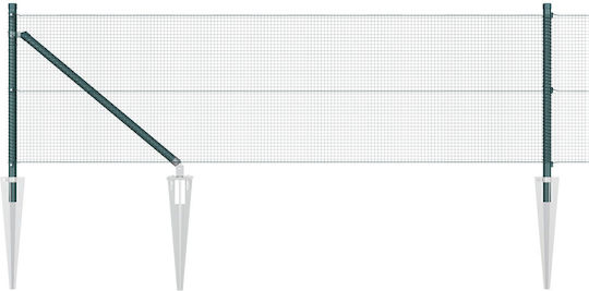 vidaXL Drahtgeflecht Elektrische Gitarren Grün 0.5x25m