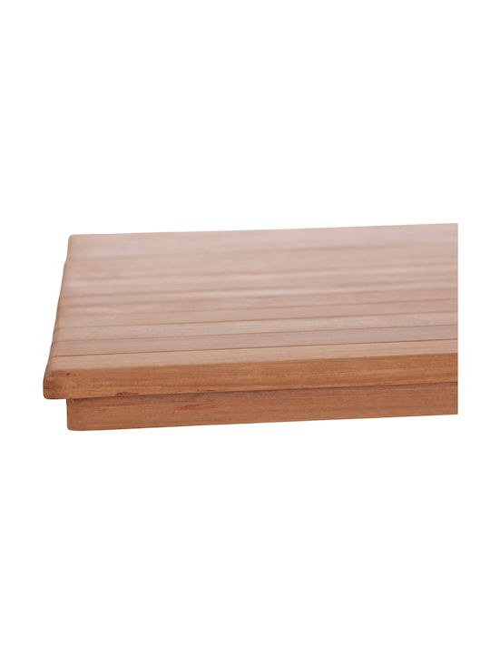 HomeMarkt Rectangular Table Surface made of Solid Wood Natural 120x80x4cm HM18138 1pcs