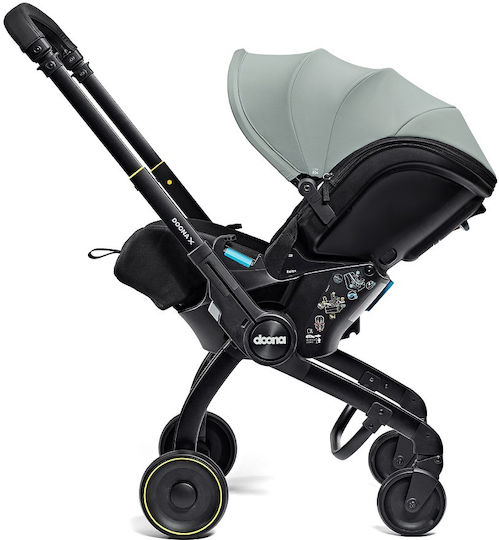 Doona X Car Seat & Stroller Καρότσι 2 σε 1 Kατάλληλο για Nεογέννητο Dusty Sage 8.3kg