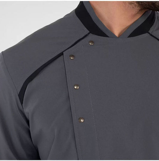 Giblor's Coat Chef Gray