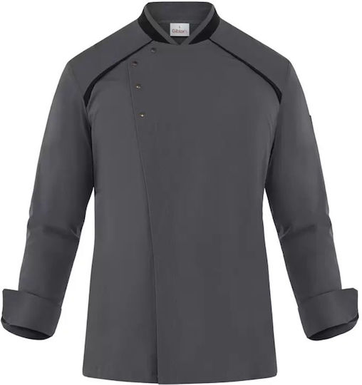 Giblor's Coat Chef Gray