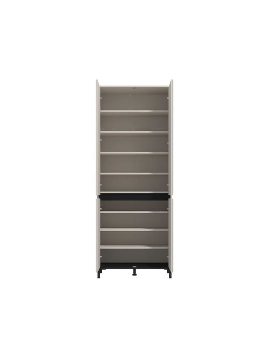 Дървен Обувна рафт Flannan 2k4v 2og 80x40x205см