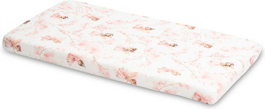 Sensillo mit Angepasst Beiges Baby Bettlaken 60x120cm