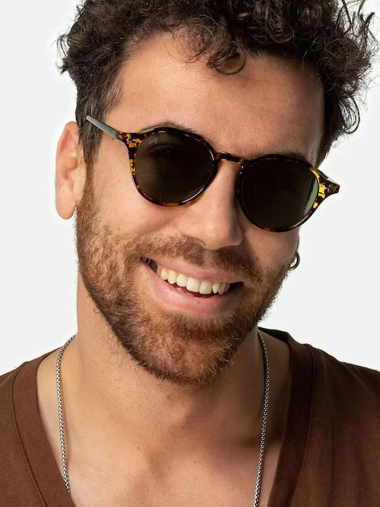 Twig Langevin Unisex Sunglasses with Transparent Plastic Frame LAS06