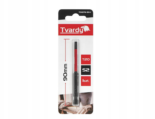 Tvardy Schraubendreher-Bit Torx mit Größe T20