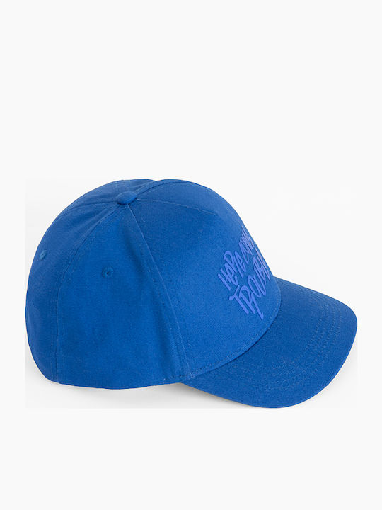 Cool Club Kids' Hat Jockey Fabric Here Comes Trouble Blue