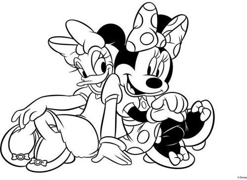 Diakakis Imports Disney Minnie Mouse Μπλοκ Ζωγραφικής Minnie 23x33 40φυλ Αυτοκ-στενσιλ 2σελ Χρ 2σχ 000564986