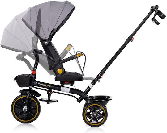 Chipolino Max Sport mit Elterngriff Anthrazit