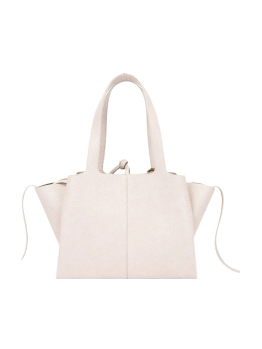 Women's Bag Shopper Shoulder Beige