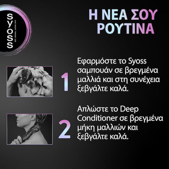 Syoss Deep Intense Balsam Reconstrucție/Nutriție pentru Electrizat Păr 250ml