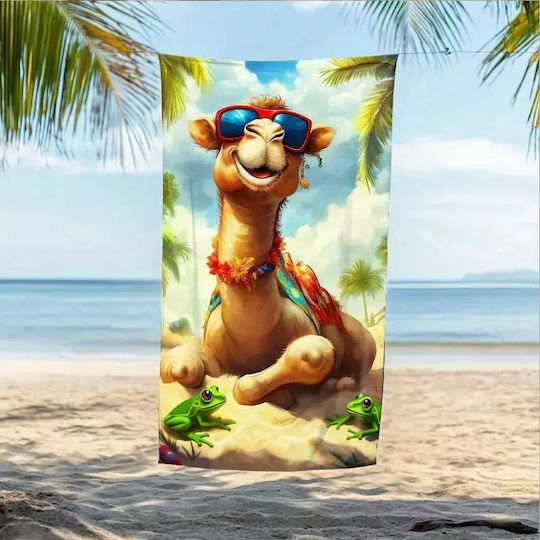 By Queen Beach Towel Brown 140x70cm.