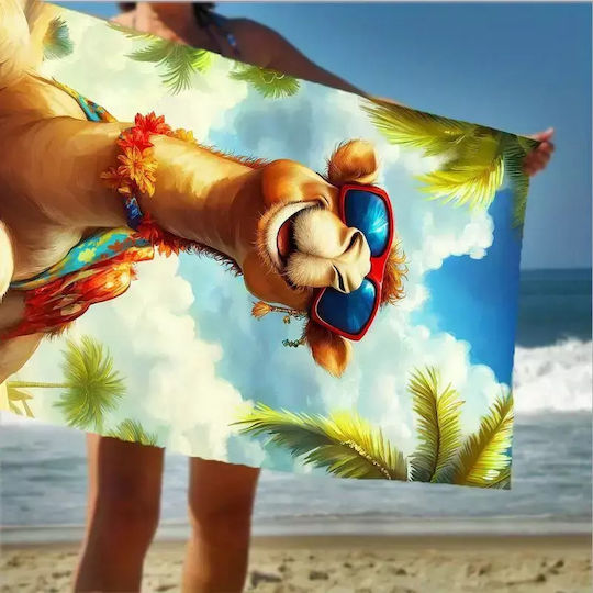 By Queen Beach Towel Brown 140x70cm.