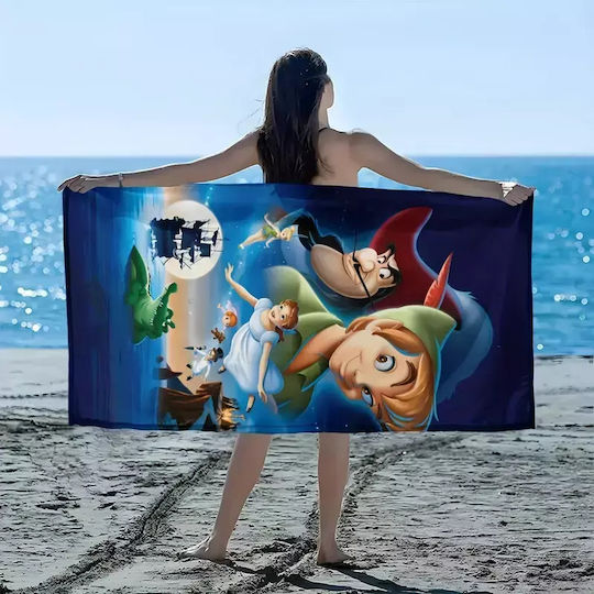 By Queen Beach Towel Blue 100x60cm.