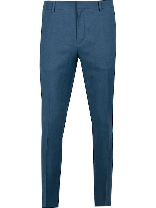 Trousers Chino Blue Green