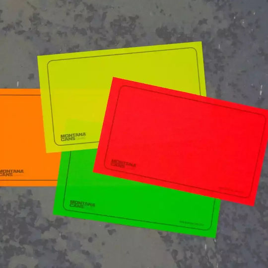 Montana Neon Blank Memo Pads Sticker Pack