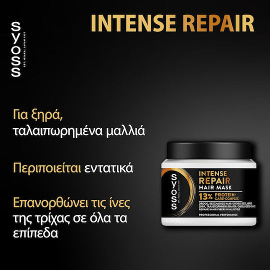 Syoss Intense Repair Маска за коса за Възстановяване 400мл