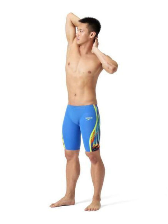 Speedo 1585718465 Men's Competition Jammer Blue