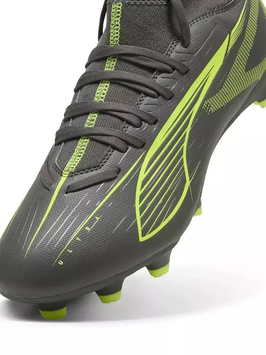 PUMA Ultra 5 Play+ Футболни Обувки с Бутони Сив