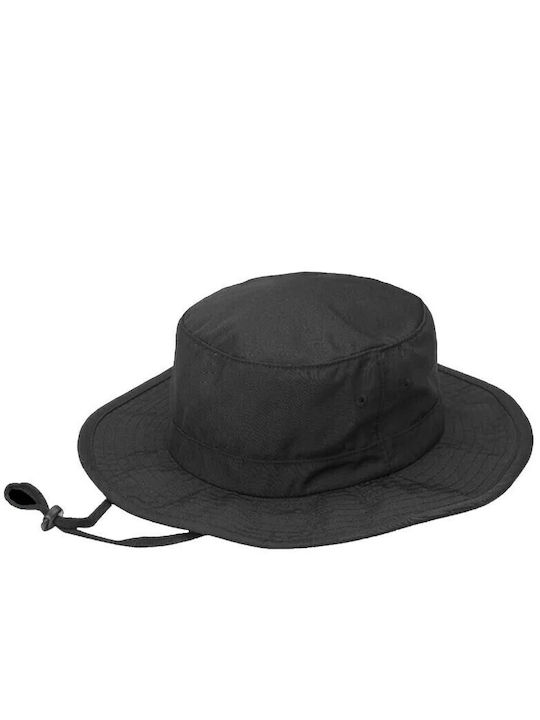 Captain Fin Υφασμάτινo Ανδρικό Καπέλο Στυλ Bucket Μαύρο