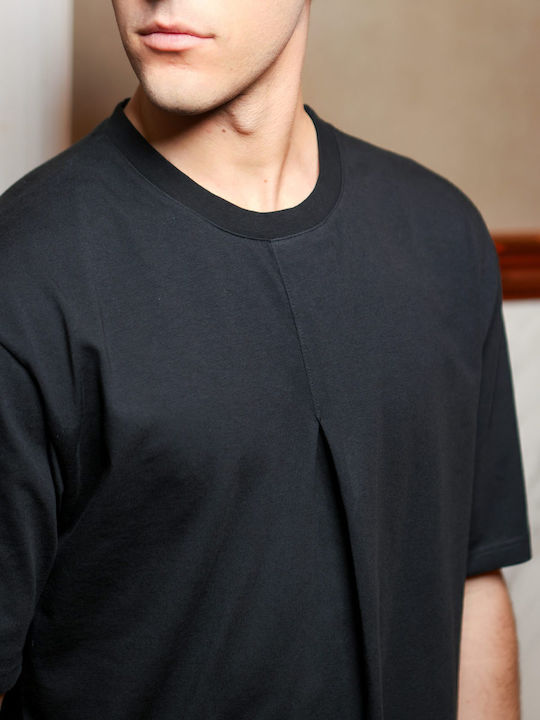 T-shirt Μαυρο