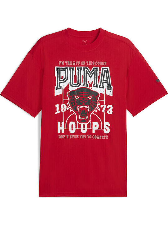 Sportliches T-Shirt Rot