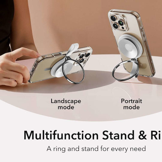 ESR Suction Phone Mount Halolock Βάση Γραφείου για Κινητό σε Λευκό χρώμα