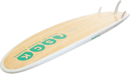 SCK Bamboo Silica 10'6'' Bamboo SUP Board with Length 3.2m Green