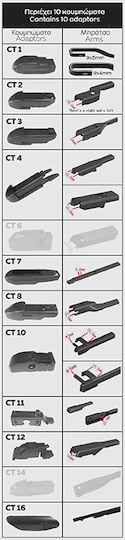 Cartech Ζmax Passpartout Plus Driver Car Wiper 450mm Universal