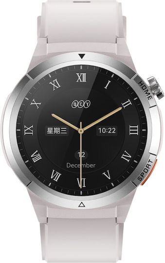 QCY Active GX Watch S12 Aluminium 47mm with Heart Rate Monitor (Gray)