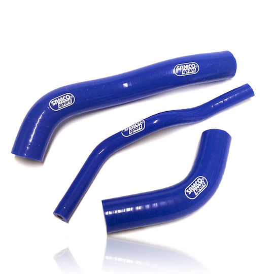 Set Silicone Motorcycle Engine Hoses for Yamaha Crypton-X 135 Blue