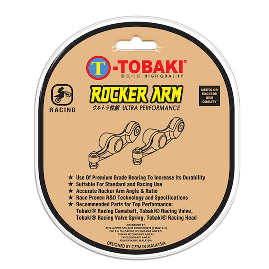 Tobaki Motorcycle Cylinder Head Rocker Arm Honda Astrea Grand 110 / Astrea Supra 100