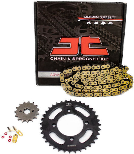 JT Sprockets Kette & Ritzel-Kit für Yamaha Crypton R 115