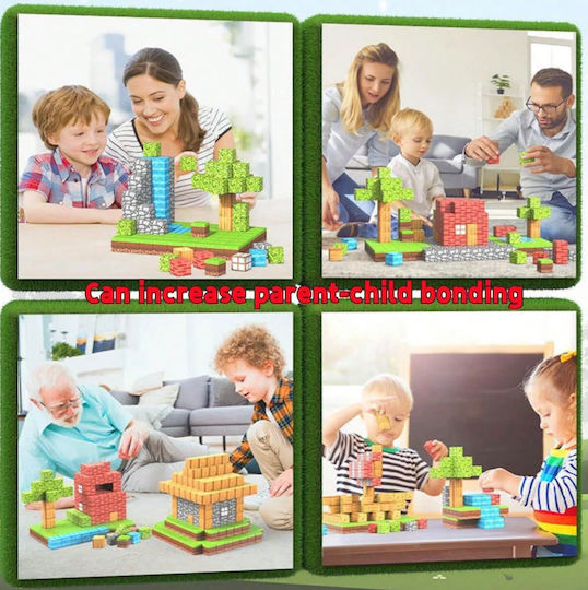 Магнитна Конструктивна Игра за Деца 3+ години+ Години