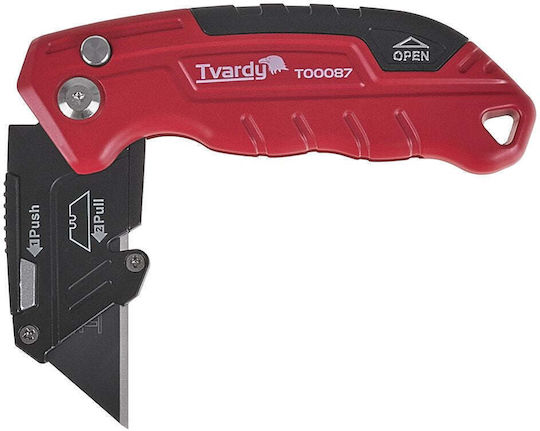 Cutter flexibil cu lamă trapezoidală Sk2h 60 x 19 x 0,6 mm Tvardy T00087a
