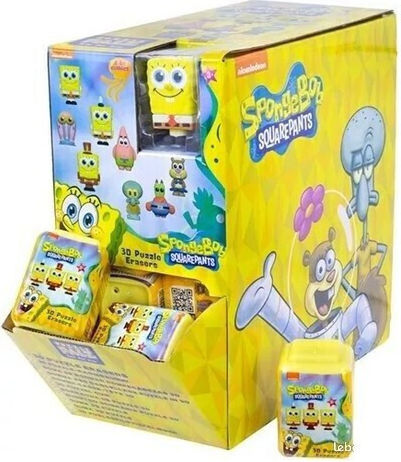 Sambro Miniatur-Spaßspielzeug SpongeBob Für 3+ Jahre 4,5 cm