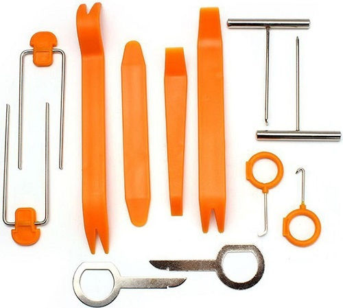 Removal Tool 12pcs Car Interior Trim & Audio Removal Set 1/2Din