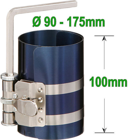 Force Σφιγκτήρας 4'' 100mm Ελατηρίων Εμβόλων 90-175mm