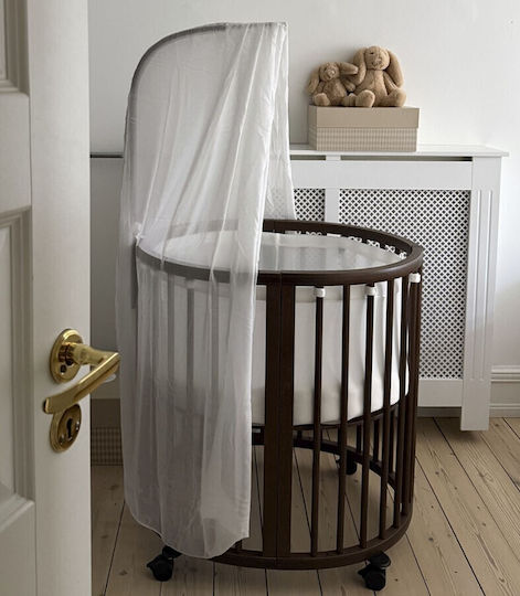 Stokke Wiege Sleepi Mini mit Rädern Braun
