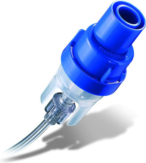 Philips Respironics Sidestream Nebulizer Disposable 4445 Transparent Blue