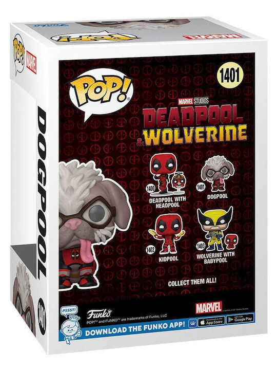 Funko Pop! Marvel: Deadpool & Wolverine - Dogpool 1401 Bobble-Head