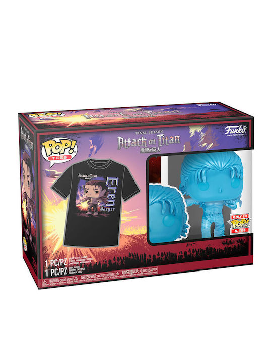 Funko Pop! Tees Sports: Attack on Titan - Tee Adult Exclusive