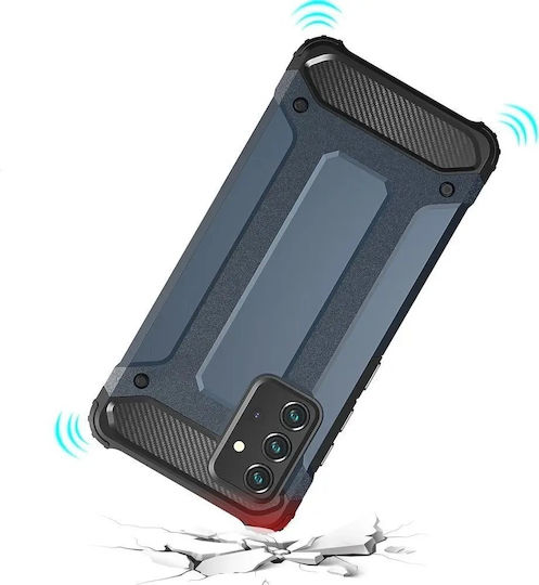 Hurtel Umschlag Rückseite Silikon / Kunststoff Blau (Samsung Galaxy A56 - Samsung)