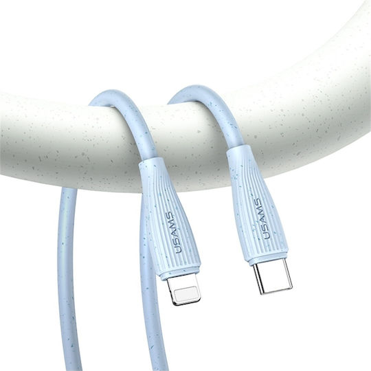 Usams Series Regular la Cablu Lightning 30W Verde 1m (SJ717USB02)