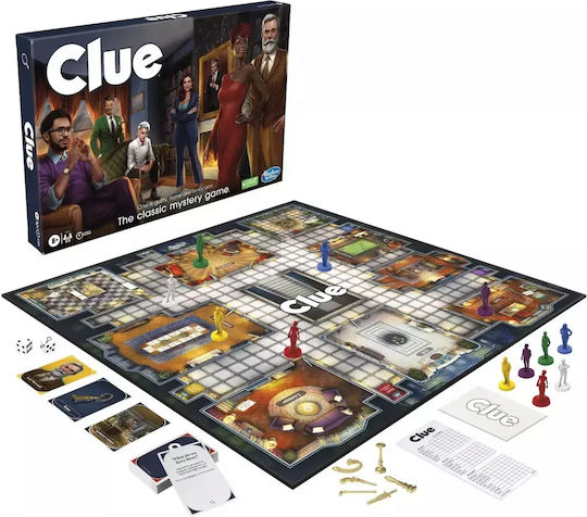 Настолна игра Cluedo The Classic Mystery за 2-6 играчи 8+ години (EN) Hasbro