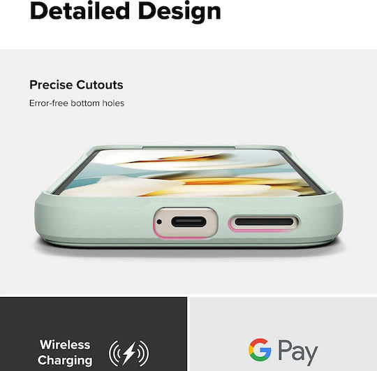 Ringke Back Cover Σιλικόνης Πράσινο (Google Pixel 9a)