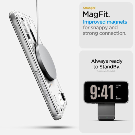 Spigen Ultra Hybrid Rückseite Kunststoff 1.2mm Transparent (iPhone 17e / 16e)