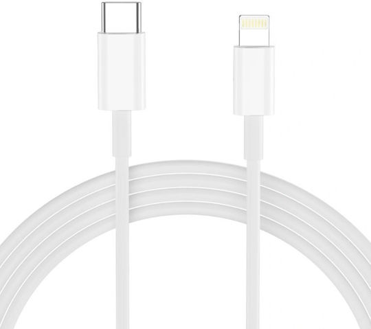 Tech-Protect Charger with USB-C Port and Cable USB-C - Lightning 20W Whites (NC20W)