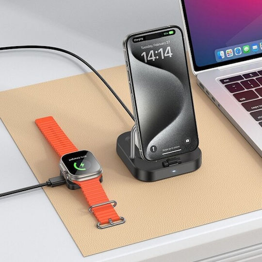 Hoco Wireless Charger (Qi Pad) 5W Blacks (CQ16A)