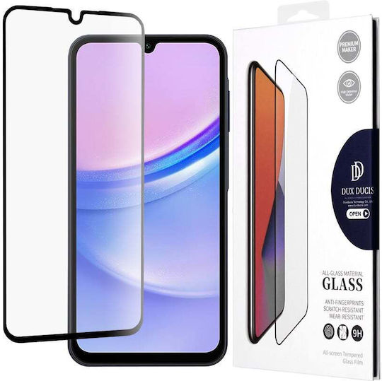 Dux Ducis Galaxy Full Face Tempered Glass Black (Samsung Galaxy A15 4G, Samsung Galaxy A15 5G)