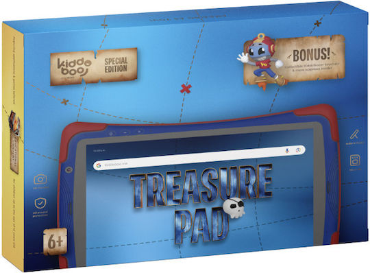 Kiddoboo TreasurePad 10.1Инчове Таблет (4ГБ/64ГБ) Син